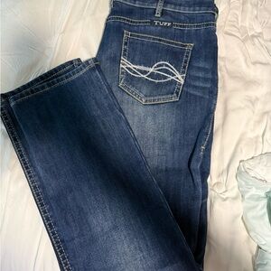 Cowgirl Tuff Deep Indigo Boot Cut Jeans